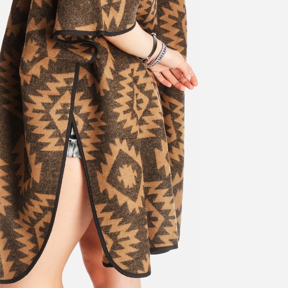 NEW! Vero Moda Navajo Poncho - Picture 6 of 11